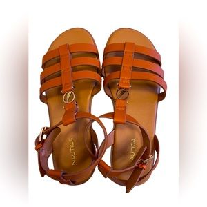 NAUTICA women brown Sandals